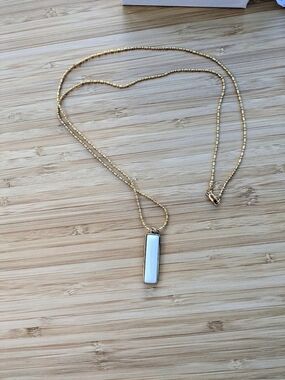Gold-Tone Pendant Necklace